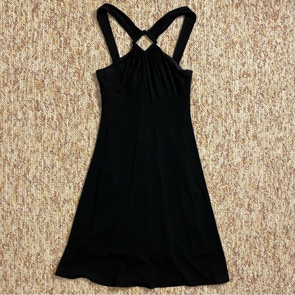 Vintage 90s Nine West X strap halter dress - Picture 3 of 8
